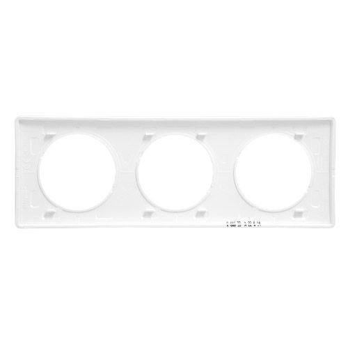 Plaque Memories LEGRAND Céliane triple Yesterday Blanc - 066633