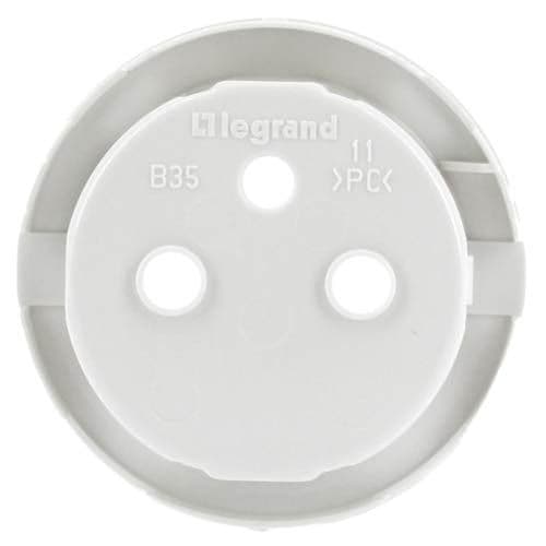 LEGRAND Céliane Enjoliveur blanc prise 2P+T - vue de dos