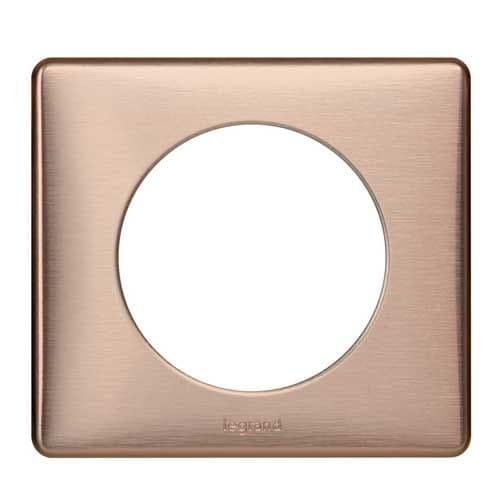 LEGRAND Céliane Plaque Métal 1 poste Copper - 068991