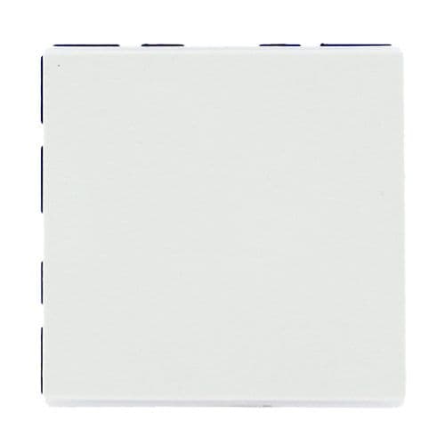 LEGRAND Mosaic Interrupteur va et vient Easy-Led Blanc - vue de face