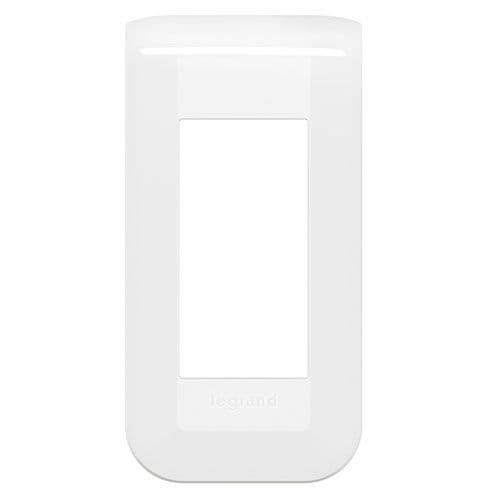 LEGRAND Mosaic Plaque horizontale 1 module blanc