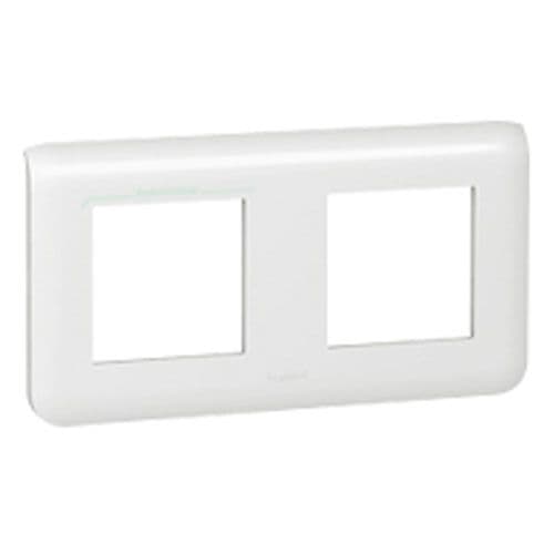 LEGRAND Mosaic Plaque double horizontale E71