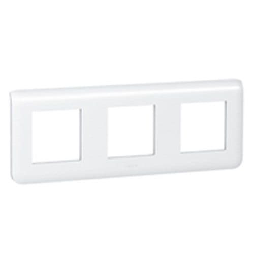 LEGRAND Mosaic Plaque triple horizontale E71