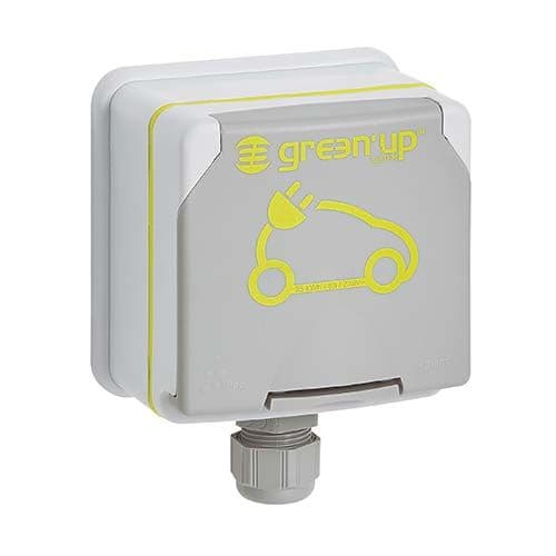 LEGRAND Green'up prise de courant 2P+T étanche complet saillie gris pour recharge véhicule électrique