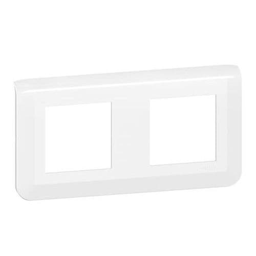 LEGRAND Mosaic Plaque double horizontale