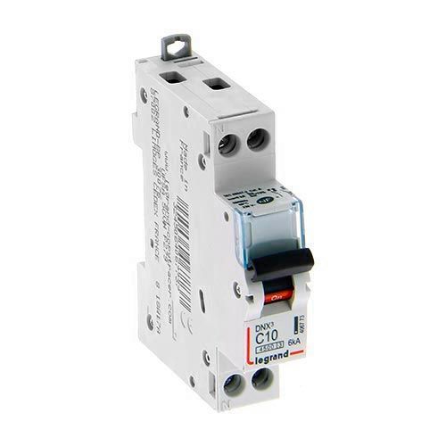 Disjoncteur électrique LEGRAND DNX3-10A - vue de dessus