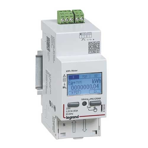 LEGRAND EMDX³ Compteur d'énergie 63A monophasé raccord. direct - 412080