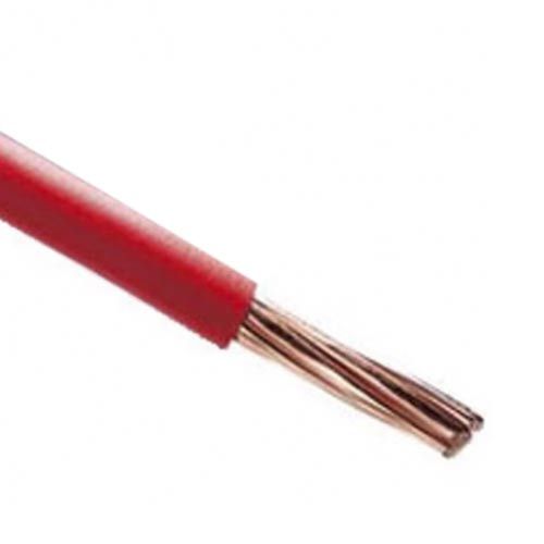 Fil électrique rigide H07VR 16mm² rouge