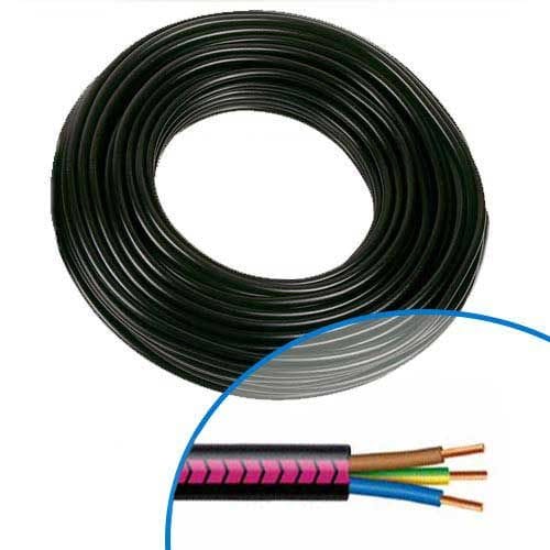 Câble électrique R2V 3G1.5mm² M/B/VJ - Couronne de 100m