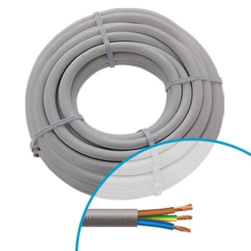 Câble souple Miguelez gris 3G1,5mm² - couronne de 25m