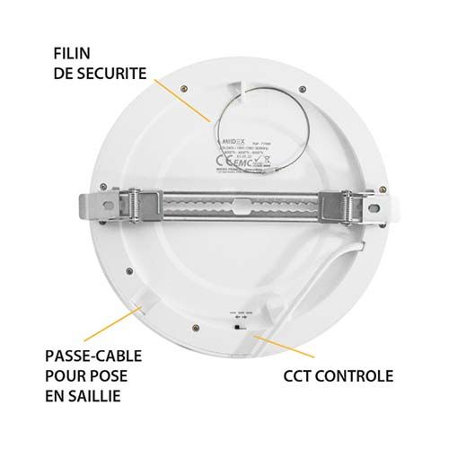 Downlight LED à encastrer MIIDEX