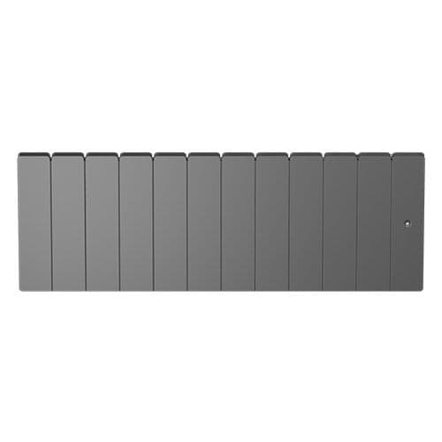 Radiateur NOIROT Fontea à inertie fonte bas Gris 1000W  - DCN3503SEHS