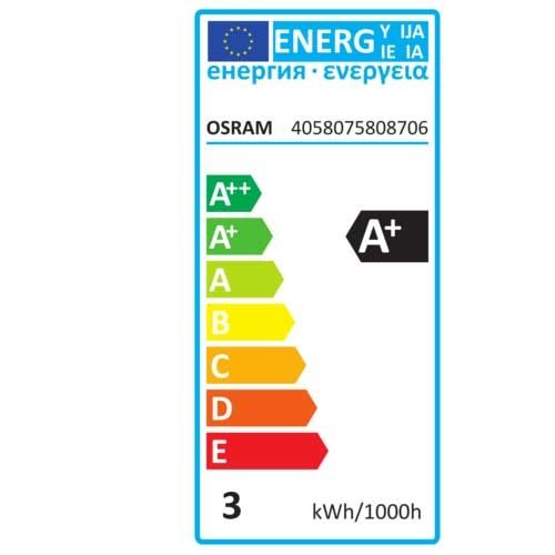 OSRAM Ampoule LED filament E27 230V 2,8W 200lm Edison or édition 1906