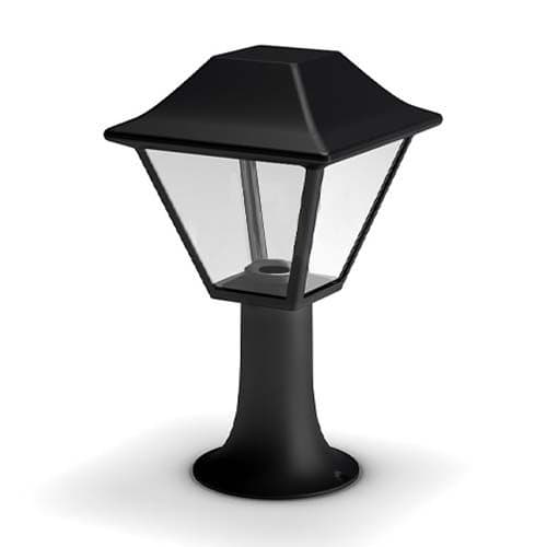 PHILIPS MyGarden Borne d'éclairage extérieure Alpenglow E27 60W noir - 1649630PN