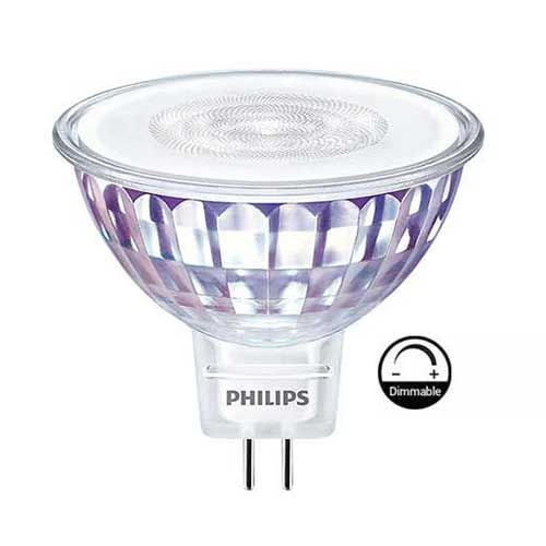 PHILIPS Master Ampoule LED dimmable GU5.3 36° 12V 5,8W(=35W) 490lm 4000K LEDspot - 307223