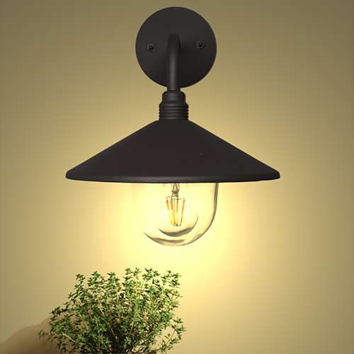 Applique extérieure LED 230V E27 60W max anthracite