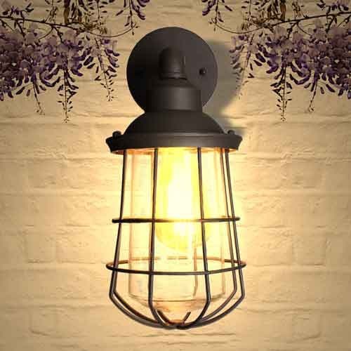 Applique extérieure LED descendante 230V 800lm 2700K anthracite - Mur