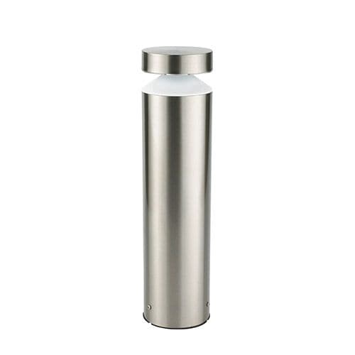 Borne d'éclairage extérieure LED 230V 6W 600lm 4000K 40cm inox