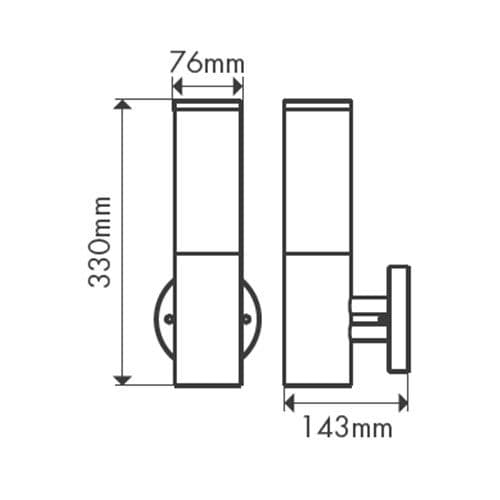 Applique extérieure LED PHN111830