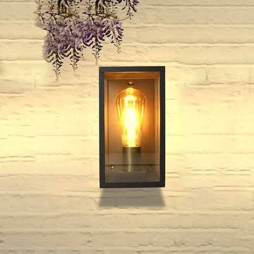 Applique extérieure LED 230V 7W 800lm 2700K anthracite - Mur