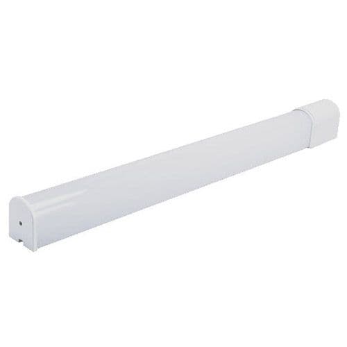 Réglette LED avec interrupteur 230V 8W 900lm 4000°K 410mm blanc