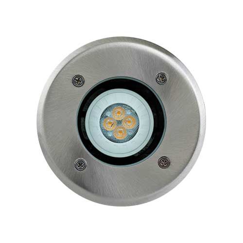 Spot LED de sol rond