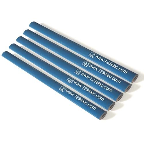 Crayon de chantier 123elec 17,5cm - Lot de 5