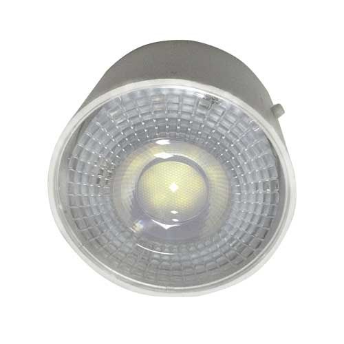 Lot de 3 spots LED 80mm 230V 3x5W 400lm 2700°K blanc remplaçables encastrables