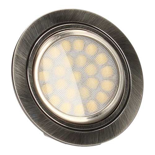 Spot LED extra plat encastrable et orientable