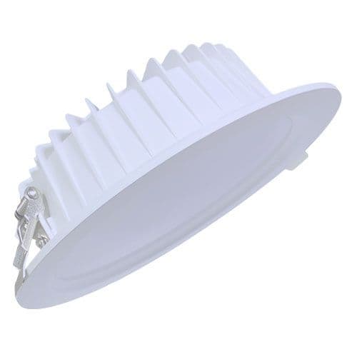 Downlight LED à encastrer BBC 230V 15W 1500lm 4000°K 198mm blanc