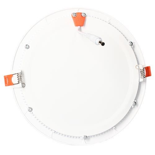 Downlight LED extra plat à encastrer 18W 1550lm 225mm blanc