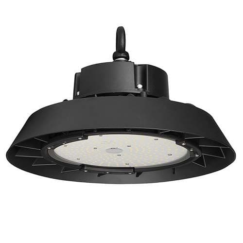 Suspension industrielle high bay 230V 150W 21000lm 4000°K noir