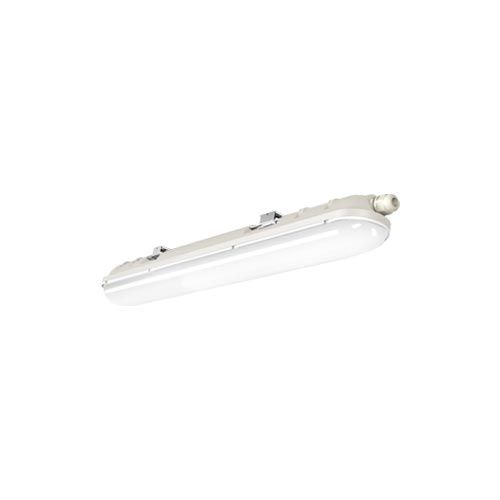 Réglette LED intégrée étanche 230V 18W 2000lm 60cm grise