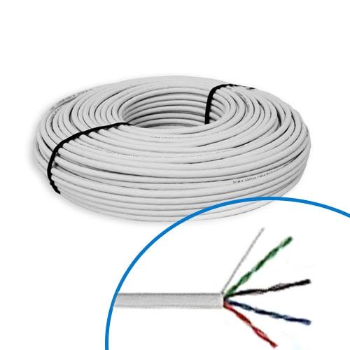 Câble informatique catégorie 5 F/UTP 100Mhz - Couronne de 100m