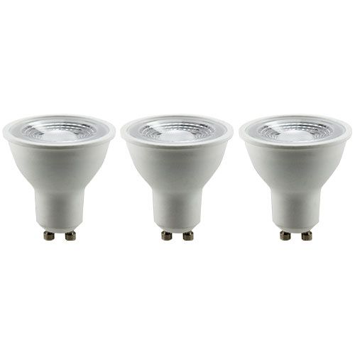 Lot de 3 spots LED GU10 38° 230V(=35W) 380lm 2700K