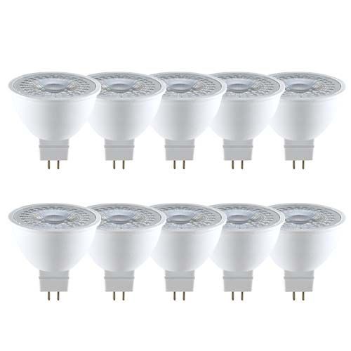 Lot de 10 spots LED GU5.3 38° 230V(=35W) 380lm 2700K