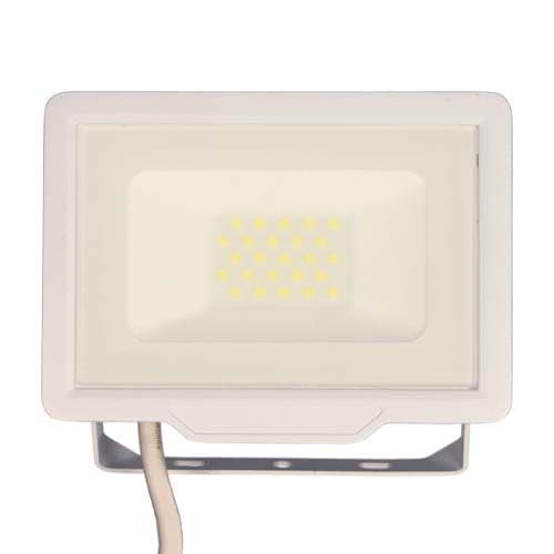 Projecteur LED extérieur extra plat précâblé 20W 1700lm blanc