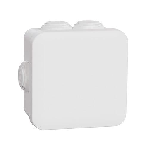 Boîte de dérivation étanche IP55 80x80x45 coloris blanc Schneider Mureva Box