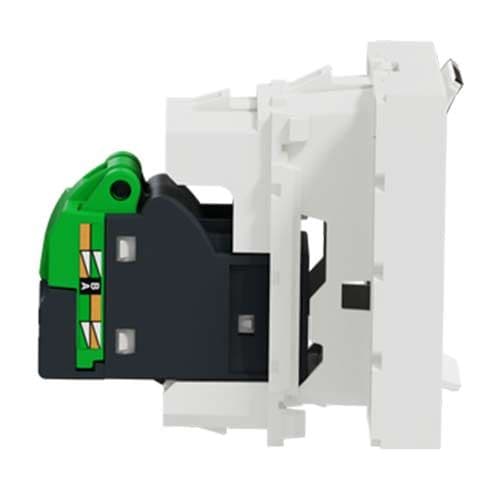 Unica prise RJ45 Schneider 2 modules