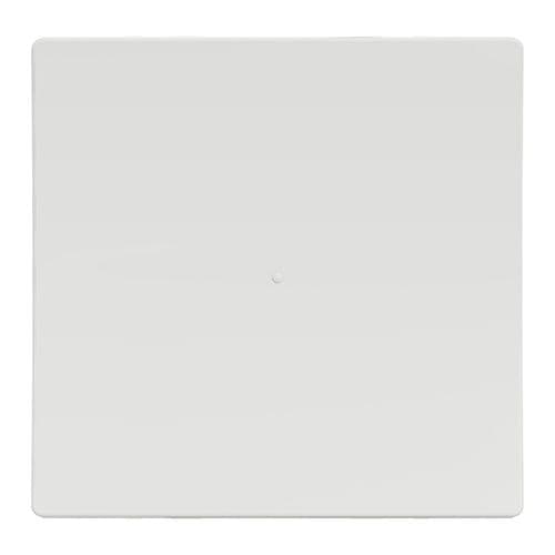 Bouton poussoir Schneider Wiser Unica 10A Zigbee blanc - vue de face