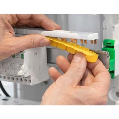 SCHNEIDER Resi9 XP Peigne d'alimentation électrique 13 modules Phase Neutre  - R9PXH213