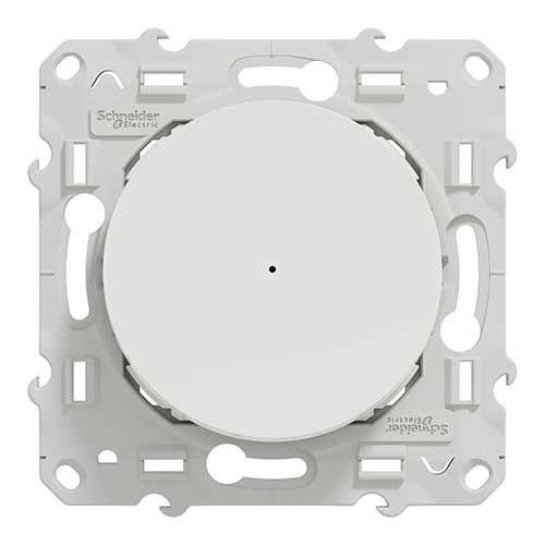 SCHNEIDER Wiser Odace bouton poussoir 10A Zigbee blanc - vue face produit