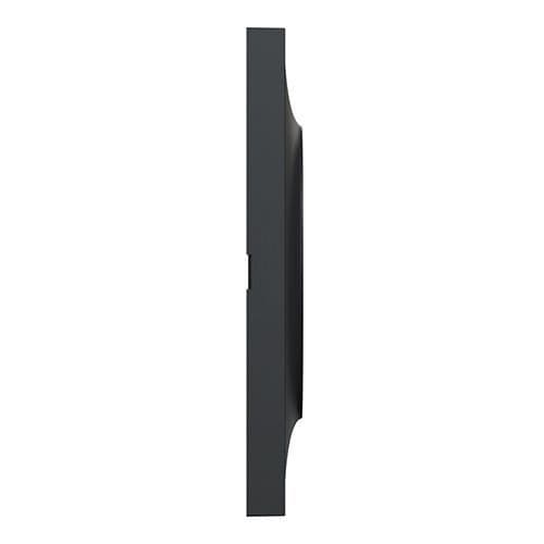 SCHNEIDER Odace Styl Plaque double anthracite - image de côté