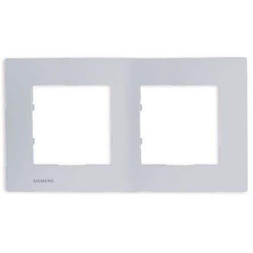 SIEMENS Delta Viva Plaque double - Silver