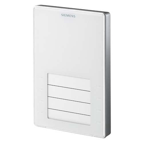 Siemens Appareil d'ambiance saillie KNX blanc avec sonde de température et touches configurables