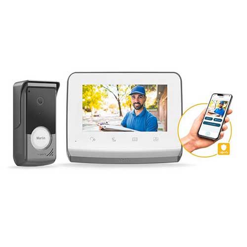 Visiophone connecté V350 CONNECT Somfy compatible avec application pour smartphone 