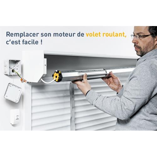 MS 100 Kit de motorisation volets roulants filaire 10Nmb - SOMFY