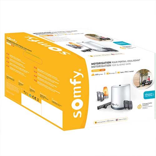 SOMFY Emballage FREEVIA Essential Kit de motorisation pour portail coulissant