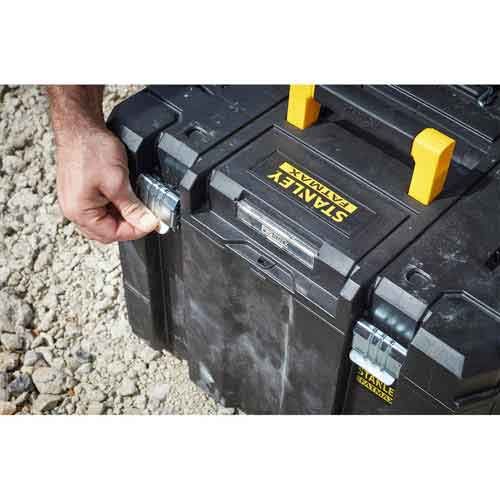 Coffre mobile TSTAK STANLEY Fatmax avec larges attaches métalliques- FMST1-75753