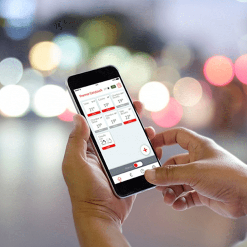 Contrôlez votre système de chauffage avec l'application Cozytouch Thermor